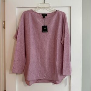 Charter Club Soft Lavender Crew Neck Sweater